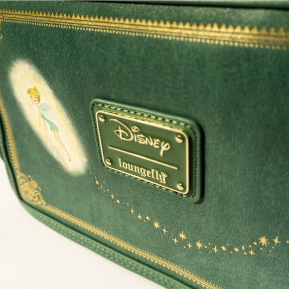 Loungefly Disney Peter Pan Book Satchel Crossbody BNWT - Picture 3 of 16